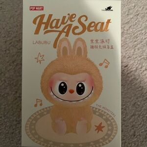Pop Mart Labubu 'Have A Seat' Plush “SISI”